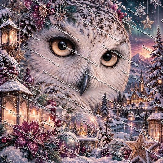 Zauber der Winternacht by BBabbsi 90x90 190 Farben