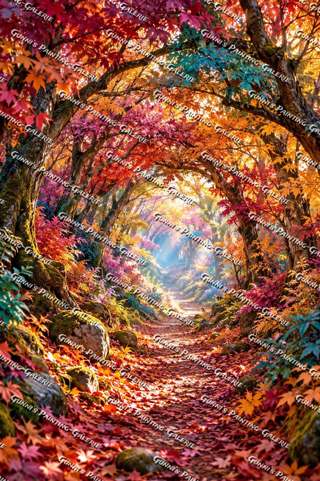 Wald der tausend Farben by BBabbsi 80x120 400 Farben