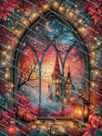 Schloss der Winterträume by Sweet_Loco_Ai 75x100 295 Farben