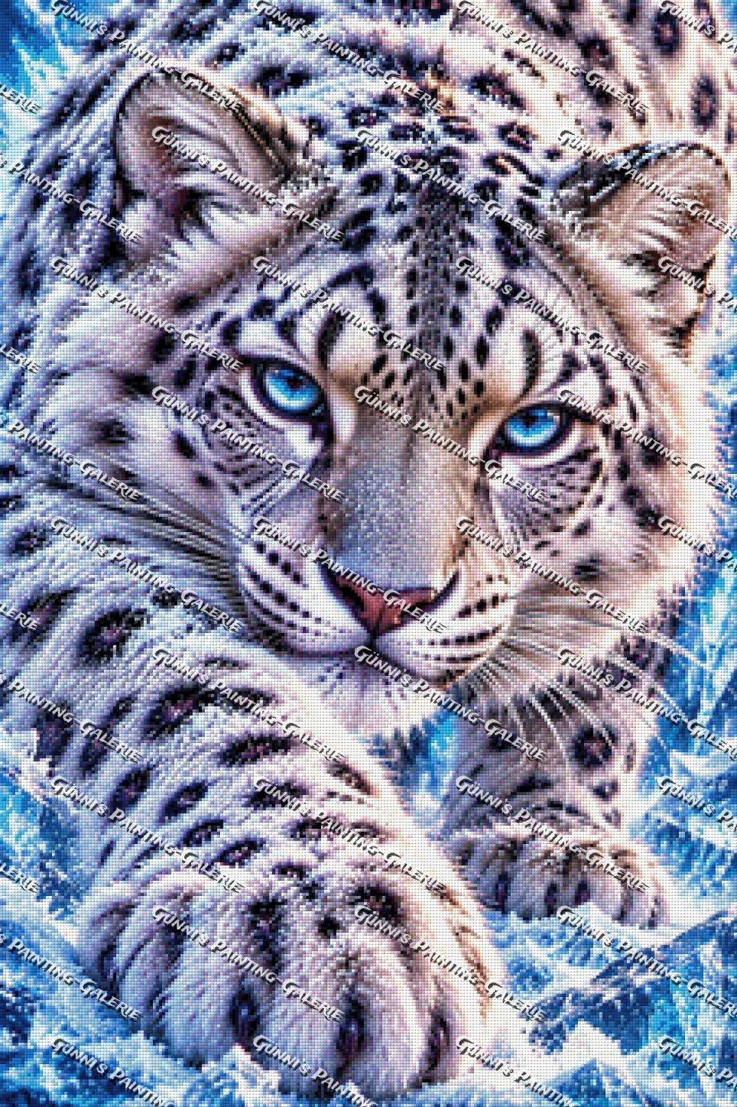 Eisiger Blick by Andy‘s_AI_Art 60x90 160 Farben
