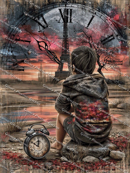 Zeitreise by QN 90x120 180 Farben