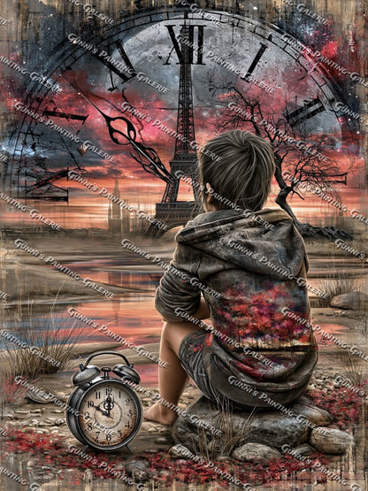 Zeitreise by QN 90x120 180 Farben