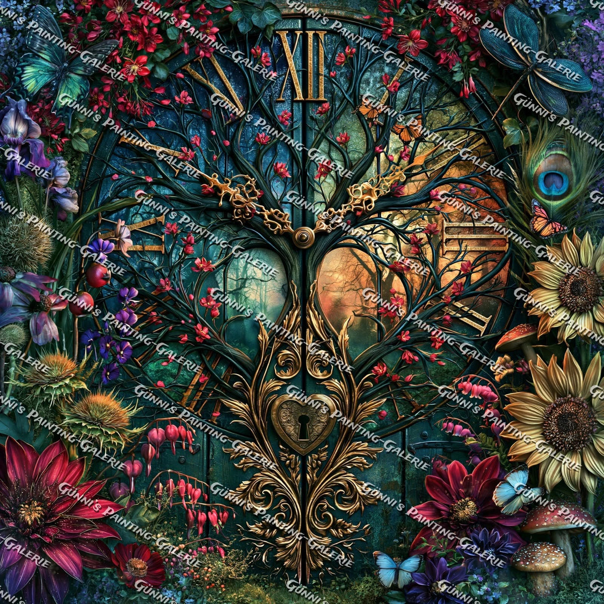 Im Herzen der Zeit by QN 90x90 300 Farben