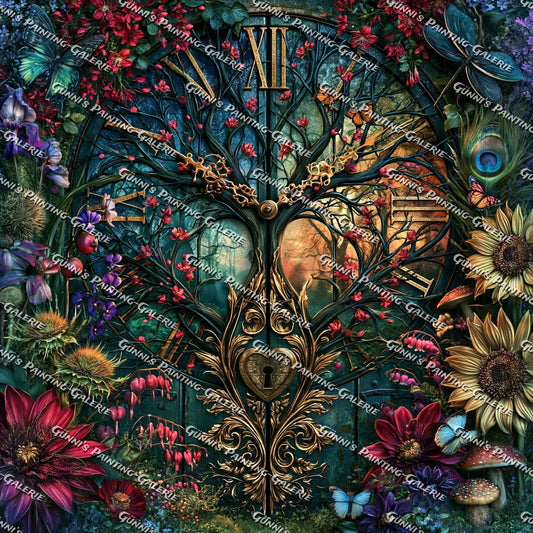 Im Herzen der Zeit by QN 90x90 300 Farben