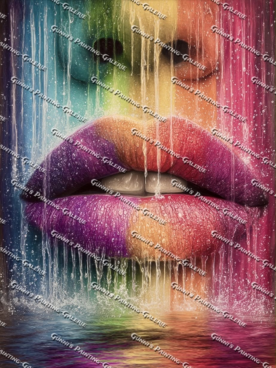 Rainbow Lips by Andastra_DP 90x120 300 Farben