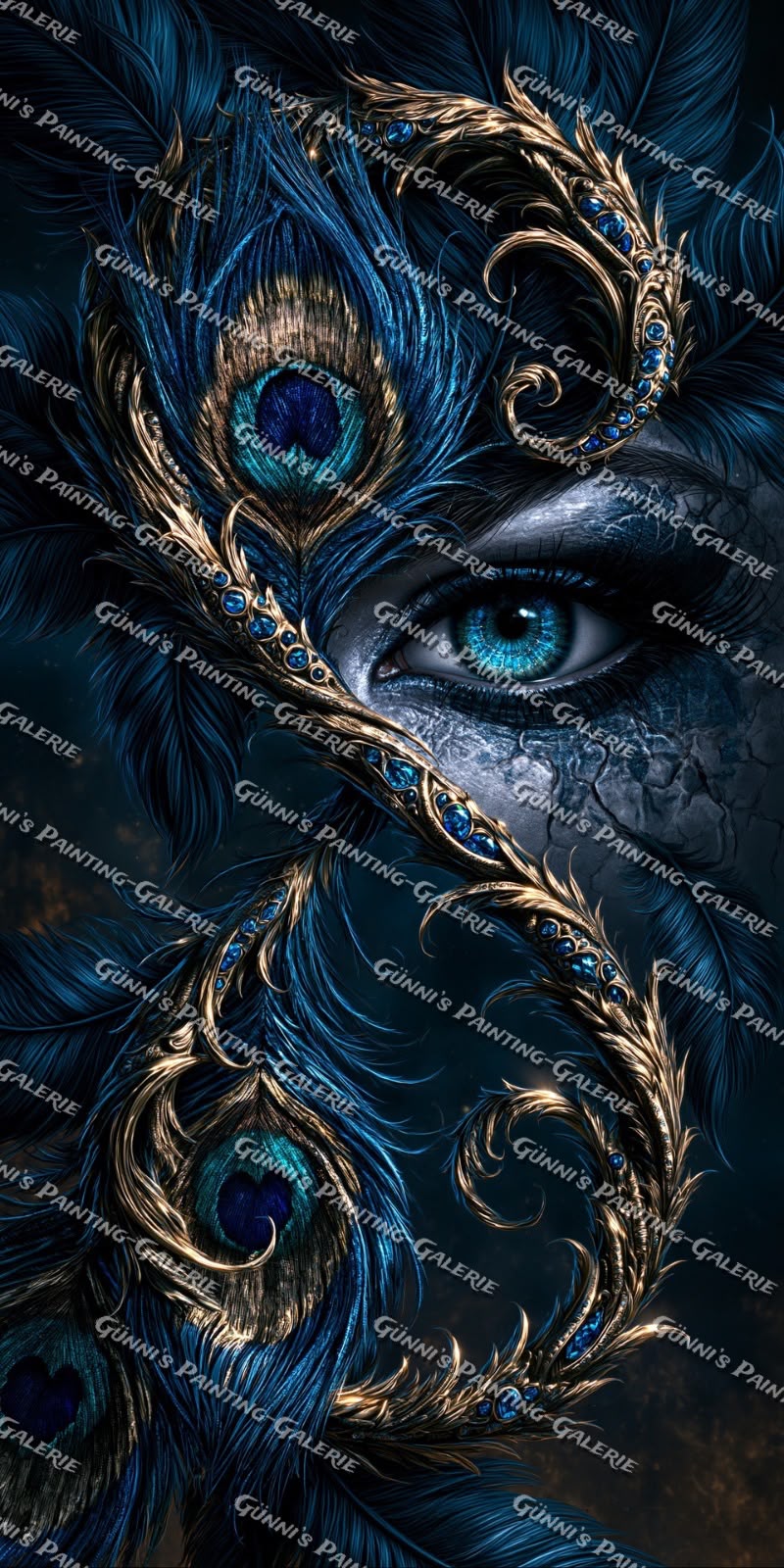Blick in die Unendlichkeit by Karla 60x120 145 Farben