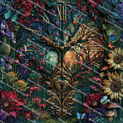 Im Herzen der Zeit by QN 90x90 300 Farben
