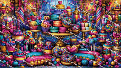 Candy Wonderland by Andy‘s_AI_Art 160x90 447 Farben