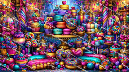 Candy Wonderland by Andy‘s_AI_Art 160x90 447 Farben