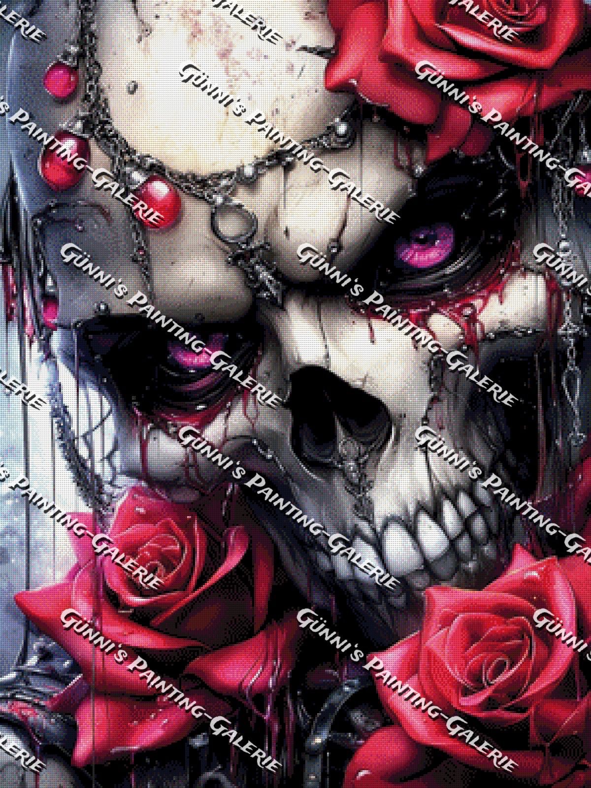 Liebe bis ins Jenseits by illumaris KI_Art 75x100 215 Farben