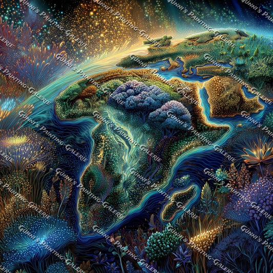 Zeitlos - Der lebende Atlas by QN 80x80 245 Farben