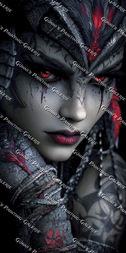Zorn der Dämmerung by Sweet_Loco_AI 60x120 120 Farben