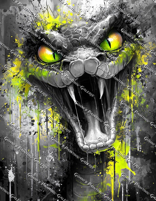 Der Zorn der Kobra by Karla 70x90 165 Farben