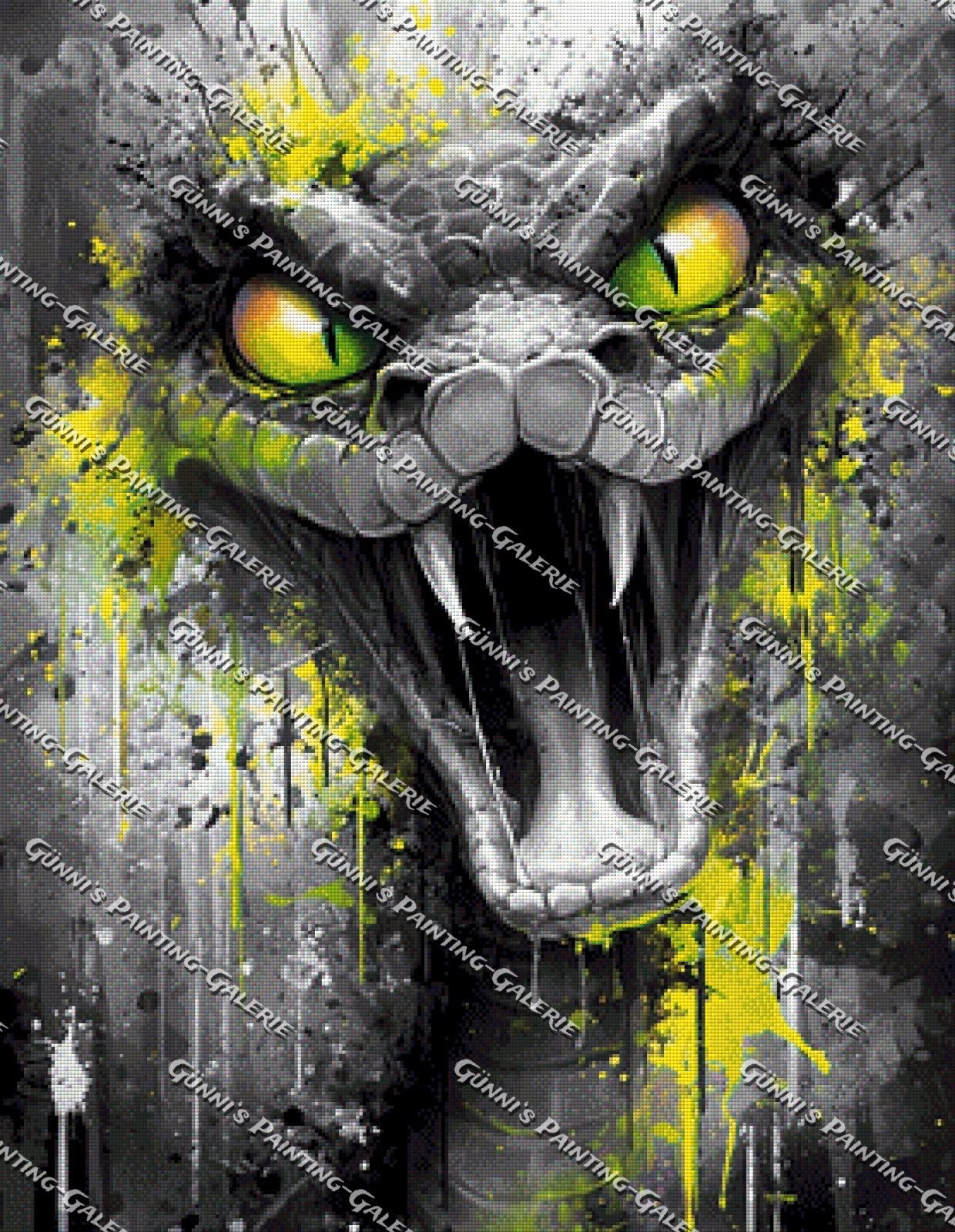 Der Zorn der Kobra by Karla 70x90 165 Farben