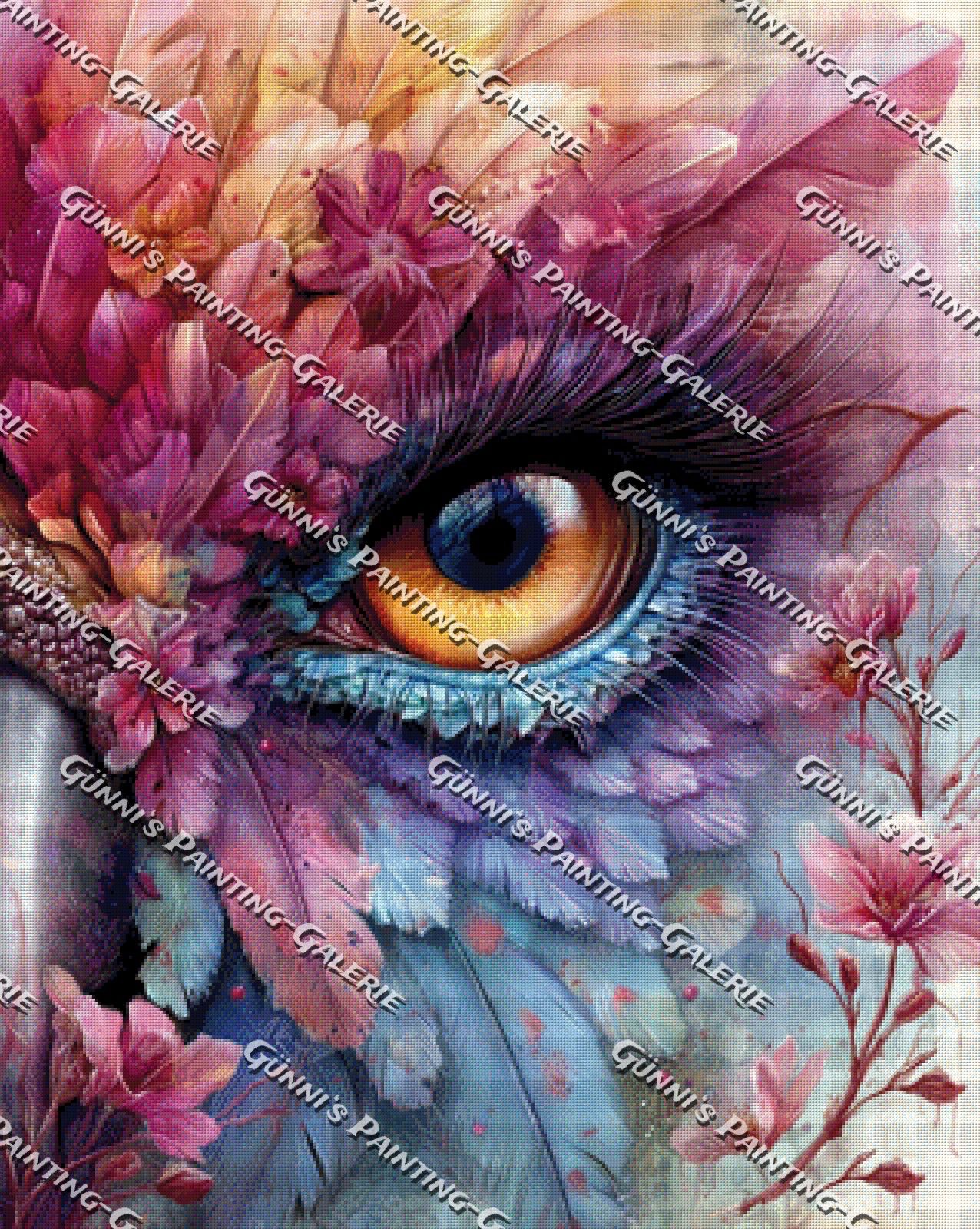 Das Auge des Frühlings by QN 80x100 310 Farben