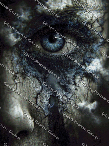 Das Auge der Ewigkeit by Karla 75x100 105 Farben