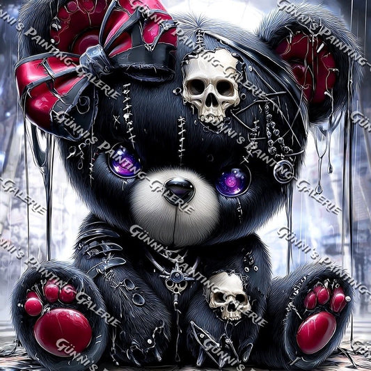 Sweet Darkness by illumaris KI_Art 80x80 200 Farben