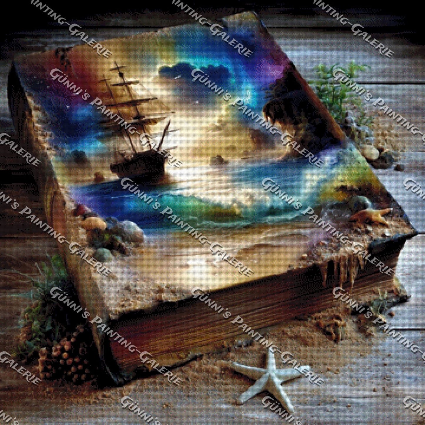 Chroniken der endlosen See by QN 90x90 275 Farben