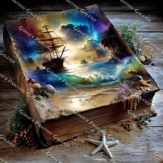 Chroniken der endlosen See by QN 90x90 275 Farben