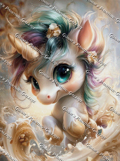 Aurora der Einhörner by Sweet_Loco_AI 75x100 235 Farben