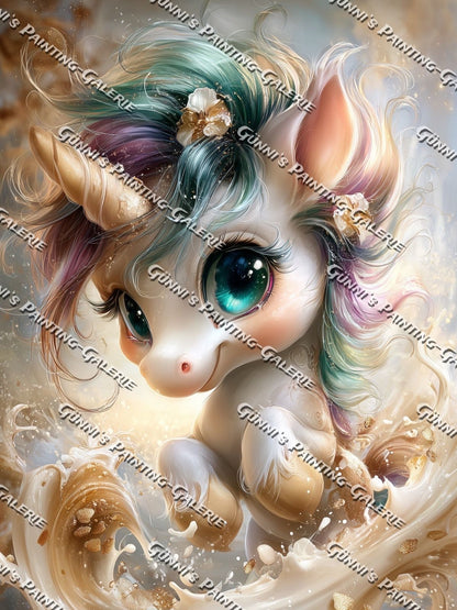 Aurora der Einhörner by Sweet_Loco_AI 75x100 235 Farben