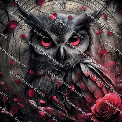 Whisper in Crimson - Hüter der Zeitrose by Sweet_Loco_AI 90x90 150 Farben