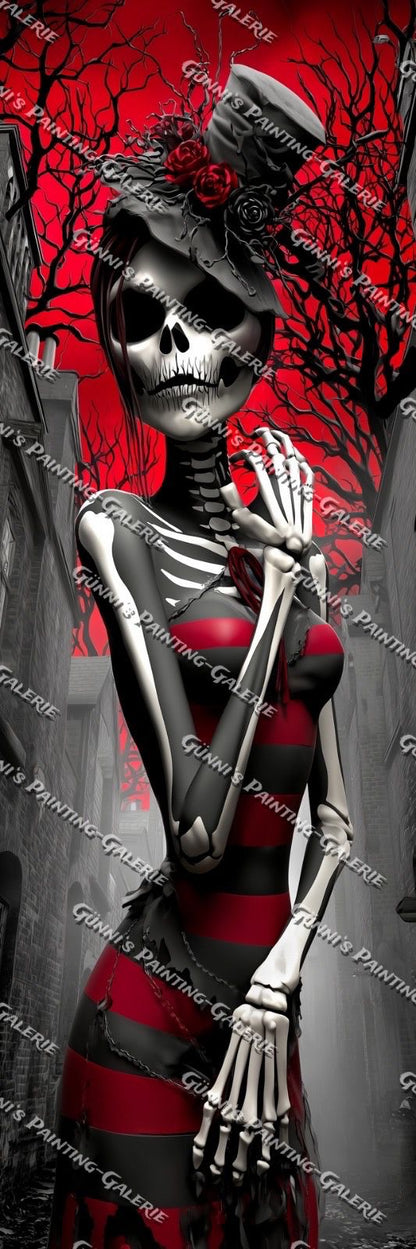 Die Knochenkönigin by Karla 40x120 140 Farben