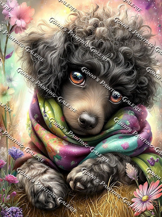 Der kleine Pudelprinz by Andy‘s_AI_Art 75x100 280 Farben