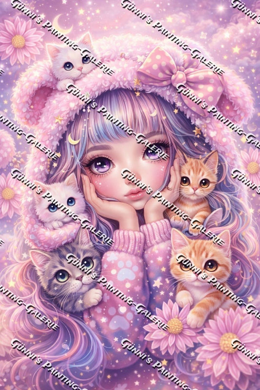 Im Reich der Kuschelträume by LulanaCuties 60x90 135 Farben