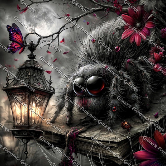 Whisper in Crimson - Das Netz der roten Träume by Sweet_Loco_AI 90x90 180 Farben