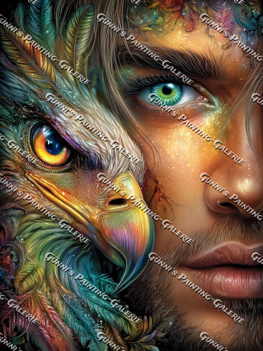 Auge der Verschmelzung by Sweet_Loco_AI 90x120 315 Farben