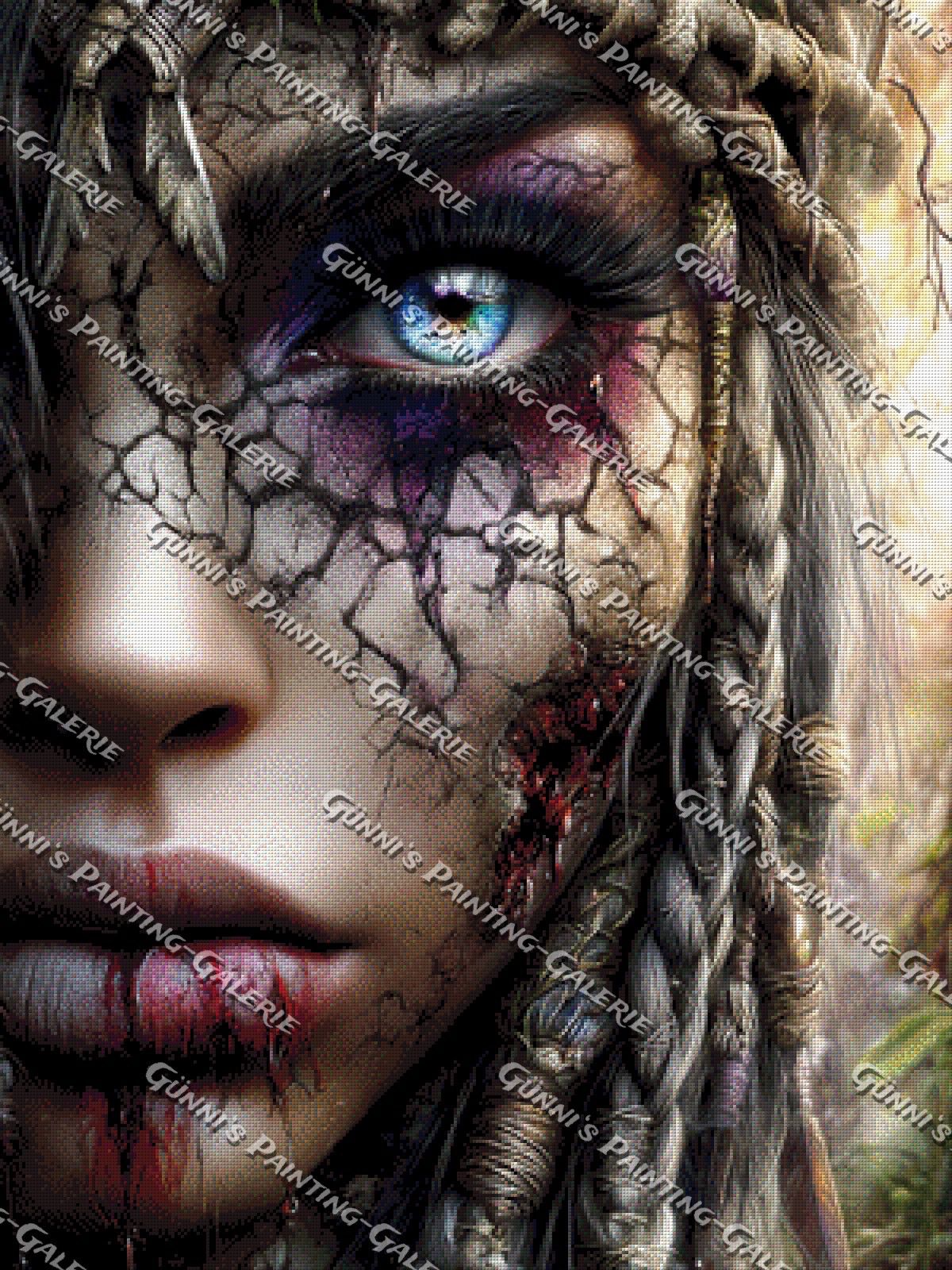 Wenn die Haut spricht by Elly_A.I. 75x100 230 Farben