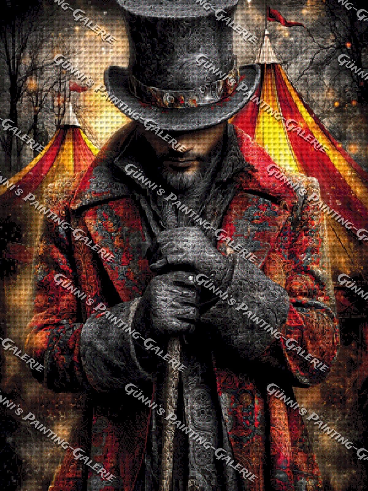 Zirkus der Illusionen by Elly_A.I. 75x100 235 Farben